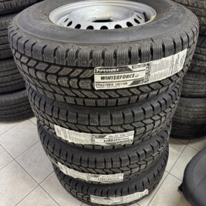245/75R16 FIRESTONE WINTERFORCE LT – 16” STEEL WHEELS – SET OF 4 – NEW